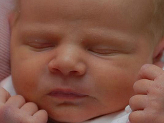 Photograph of Baby Maria relea...
